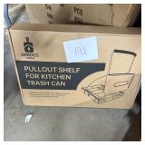 Spaces Tools Pullout Shelf for Kitchen Trash Can