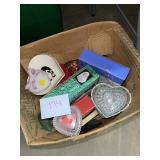 trinket boxes lot