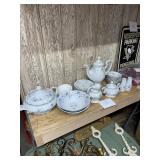 Johann Haviland blue garland China NO SHIPPING