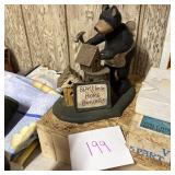 Black Bear Home Builders Decorative Figurine with