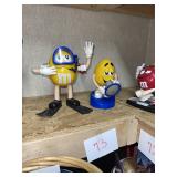 M&M's shower radio scuba diver & telephone