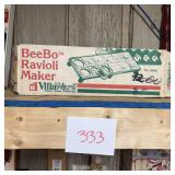 BeeBo VillaWare Ravioli Maker Original Box No. 540