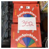 SpinSpinShare Family Storytelling Game (Two Boxes)