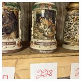 Budweiser 'Cougar Family Camp' Ceramic Stein