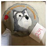 Miniature Schnauzer 'I Love My' Stone-Look Decorat