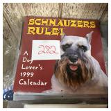 Dog Themed Calendars and Pomeranian Novelty Hanger