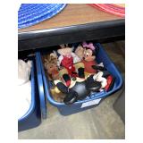 tote of Mickey Mouse plush includes tote with lid