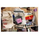 Vintage canvas cotton tote bags