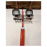 Craftsman Halogen Work light tripod red
