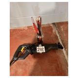 Corded Reciprocating Saw and blades
