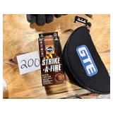 Diamond Strike-a-fire starters, Sunglasses lenses