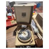 Vintage Symphonic Portable Suitcase Record player