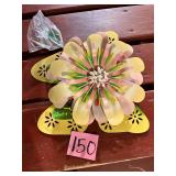 Multi-Color Flower Butterfly Wall Art Decor