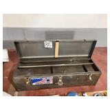 Vintage craftsman metal toolbox