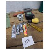 NGK Spark Plugs, E6000 Adhesive, Yellow light bulb