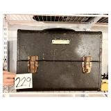 Vintage Craftsman Metal Toolbox