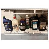 Castrol Motor Oil, Craftsman cleaner, garage lot
