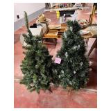 Small Fiber optic Christmas trees