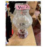 Vintage glass Oil Lamp