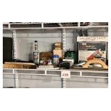 Garage lot, Longboard Sander, wood