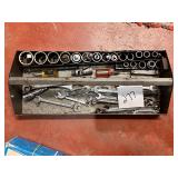 Socket Set, Wrenches, tools