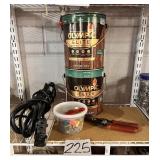 Olympic Elite Solid Exterior Stain, Extension cord