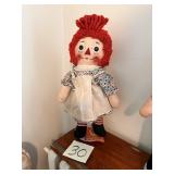Vintage Raggedy Ann doll Knickerbocker