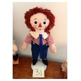 Vintage Raggedy Ann doll Knickerbocker