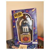 Blue M&M Sport Candy Dispenser Basketball