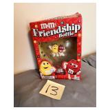 M&M Friendship bottle candy dispenser