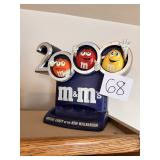 1999 M&M 2000 Millenium candy dispenser