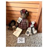 Boyds Bears Lizzie Wishkabibble plush toys