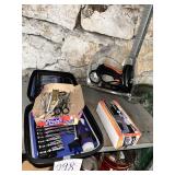 Tool lot plus knife, sharpener, etc.