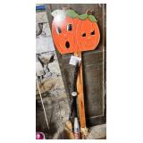 Halloween outdoor pumpkin decoration