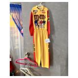 M&M Race car driver NASCAR jumpsuit children