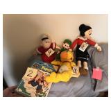 Vintage 1985 Hamilton gifts Popeye dolls Swee'Pea