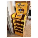 M&M Display rack cardboard