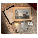 Frames, Nautical 3D shadow box lighthouse