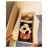1993 Hamilton Collection Becky porcelain doll