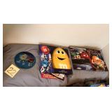 y2k M&M Mead folders, M&M suncatcher