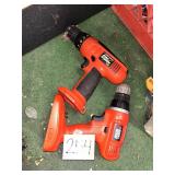 Black & Decker fire storm drills