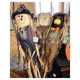 Fall decoration, scarecrow lot