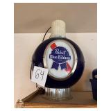 1960s Pabst Blue Ribbon Hanging Bar Lamp Tavern