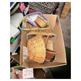 Various baskets