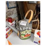 Cute apple designed watering can