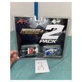 new AFX Mega G+ Formula 1 Twin pack slot cars
