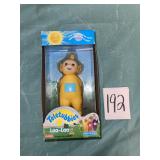 VTG Teletubbies Laa Laa vinyl figure