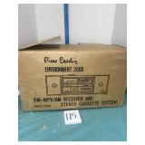 Pierre Cardin environment 2000 receiver & stereo
