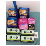 all new ladies pads and liners lot