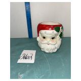 VTG Rubens originals ceramic Santa head vase